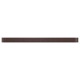 Garden Raised Bed Galvanised Steel 620x80x36 cm Brown 318945