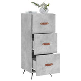 Sideboard Concrete Grey 34.5x34x90 cm Engineered Wood 828576