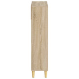 Shoe Cabinet ARNHEM 78 x 24 x 103 cm Engineered Wood Sonoma Oak 896657