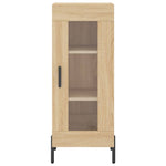 Highboard Sonoma Oak 34.5x34x180 cm Engineered Wood 3199052