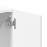 File Cabinet White 60x32x77.5 cm Engineered Wood 840765