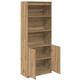 Highboard Artisan Oak 70x35x180 cm Engineered Wood 3328479