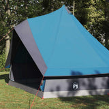Tipi Tent with Roof Blue 400 x 346 x 250 cm Taffeta 42000979