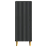 Sideboard Black 33 x 34.5 x 90 cm Engineered Wood 894596