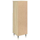 Bathroom Cabinet Sonoma Oak 30x30x100 cm Engineered Wood 849670