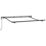 Retractable Awning Multicolour 350 x 200 cm Fabric 3329702