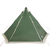 Family Tent Tipi 6-Person Green Waterproof 4009438