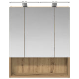 Bathroom Mirror Cabinet Artisian Oak 60 x 14.5 x 70 cm 889198