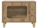 Cat House Artisian Oak 51 x 30 x 52 cm Engineered Wood 8000661