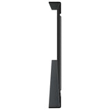 Black 600 x 2.5 x 20 cm Steel 42028476