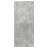 TV Wall Cabinet with LED Lights Concrete Grey 30.5x35x70 cm 837238