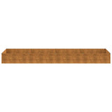 Garden Raised Bed 387x100x36 cm Corten Steel 151996