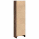 Bookcase Brown Oak 40x24x143 cm Engineered Wood 857789