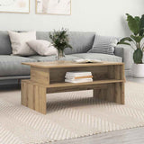 Coffee Table Artisan Oak 90 x 55 x 42.5 cm Engineered Wood 875156
