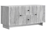 Sideboard Grey Sonoma 89 x 34.5 x 60 cm Engineered Wood 893971
