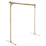 Wedding Arch Light Brown 225 x 95 x 226 cm Solid Pine Wood 42019394