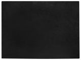 Anti-Slip Faux Rabbit Fur Rug OLITE Black 200 x 200 cm 42021731