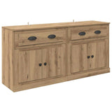 Sideboards with Drawer 2 pcs Artisan Oak 70 x 35.5 x 67.5 cm 3402660