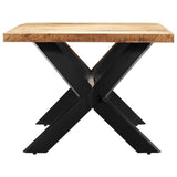 247427 Dining Table 200x100x75 cm Solid Mango Wood
