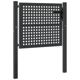 Garden Gate Anthracite 100x75 cm Steel 154559