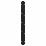 Dining Table Legs V-Shape 3 pcs Black 70x cm Steel 4012584