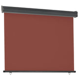 Balcony Side Awning 125x250 cm Brown 48423
