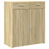 ZNTS Sideboard Sonoma Oak 80x42.5x93 cm Engineered Wood 3281471