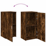 Storage Cabinet Smoked Oak 50x45x103.5 cm Engineered Wood 859046
