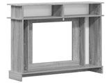 Fireplace Surround Grey Sonoma 102 x 26 x 100 cm 8006648