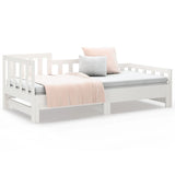Pull-out Day Bed without Mattress White 2x cm 820742
