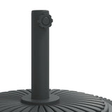 Parasol Base with Wheels for 38 / 48 mm Poles 27 kg Round 4007982