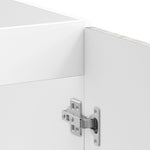 Sink Base Cabinet with Door Porto 2 pcs Grey 80 x 46 x 84.5 cm 3315027