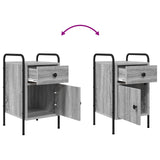 Bedside Cabinet Grey Sonoma 35 x 36.5 x 61 cm Engineered Wood 8007653