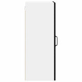 Wall Glass Cabinet LUCCA 2 pcs Black 40 x 31 x 80 cm 884988