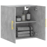 Wall Cabinet Concrete Grey 60x31x60 cm Engineered Wood 829952