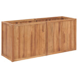 Garden Raised Bed 150x50x70 cm Solid Teak Wood 48974