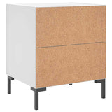 Bedside Cabinets 2 pcs White 40x35x47.5 cm Engineered Wood 827309