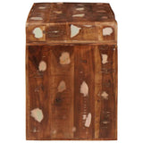 End Table Brown 60 x 35 x 46 cm Solid Reclaim Wood 4104576