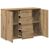 Sideboard Artisan Oak 88x30x64 cm Engineered Wood 855893