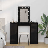 Dressing Table Black 102 x 33 x 135 cm Engineered Wood 865182