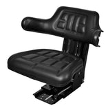 210157 Tractor Seat with Suspension Black