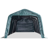 Removable Livestock Tent PVC 550 g/m 3.3x8 m Dark Green 3055650