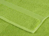 Premium Hand Towels SOLUND 10 pcs Apple Green 50x100 cm 600 gsm 137499