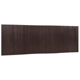 Room Divider Dark Brown Width 600 cm Height 165 cm Bamboo 377009