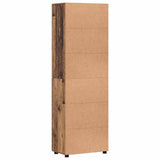 Highboard FLORIN Old Wood 60 x 35 x 182 cm Engineered Wood 3397912