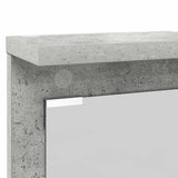 Wall-Mounted Coat Rack with Shelf Concrete grey 84 x 10 x 80 cm 874494