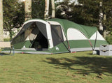 Family Tent Tunnel 8-Person Green Waterproof 4009552