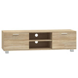 TV Cabinet Sonoma Oak 140x40.5x35 cm Engineered Wood 342623