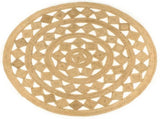 Handmade Rug Braided Jute 210 cm 343615