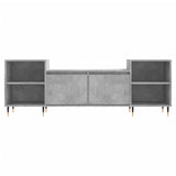 TV Cabinet Concrete Grey 160x35x55 cm Engineered Wood 831336